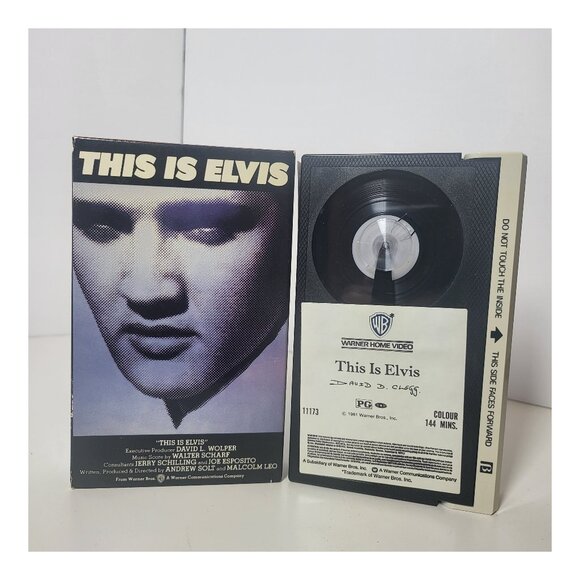 This is Elvis BETA Tape Betamax (Not VHS) Elvis Presley - Picture 1 of 2